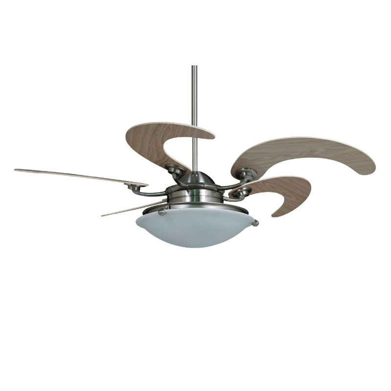 Red Barrel Studio® 46" Watlington 5 Blade LED Retractable Blades